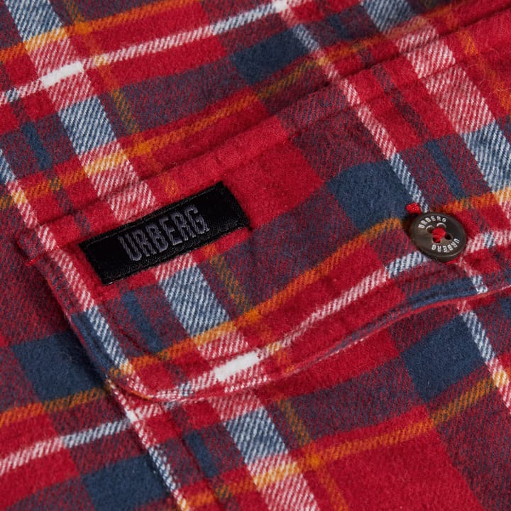 Urberg Men's Trollstein LS Flannel Shirt Rio Red Urberg