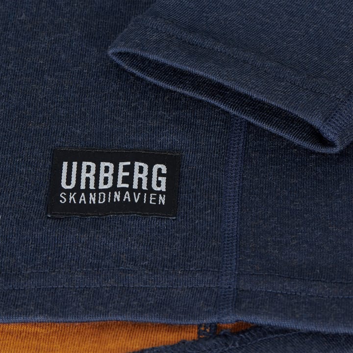 Urberg Men's Merino-Bamboo Base Layer Zip Top Dark Navy Urberg