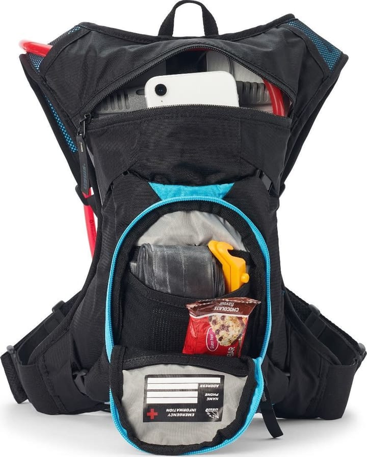 USWE MTB Hydro 3L Hydration Pack Black/Horizon Blue USWE