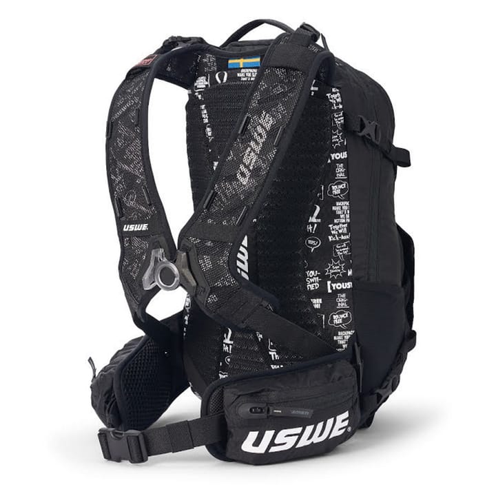 USWE Shred 16 Black/Black USWE