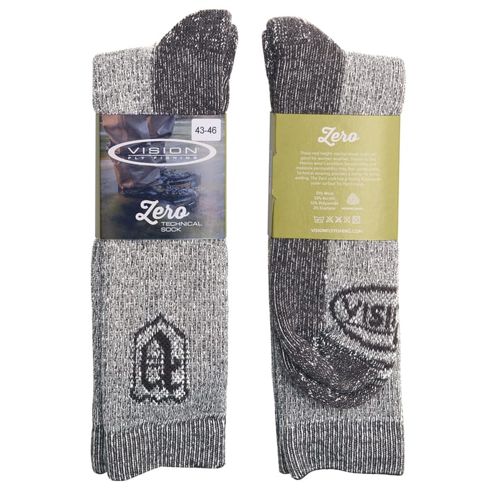 Vision Vision Zero Sock Grey Vision