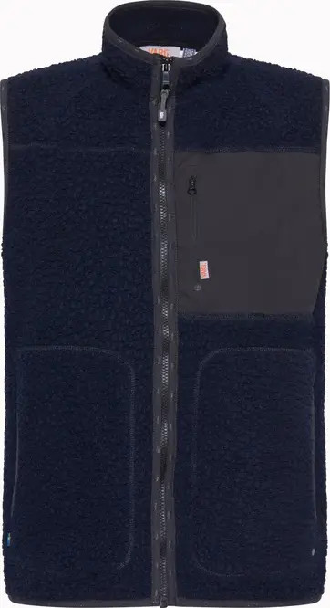 Varg Men’s Vargön Wool Vest Navy Blue