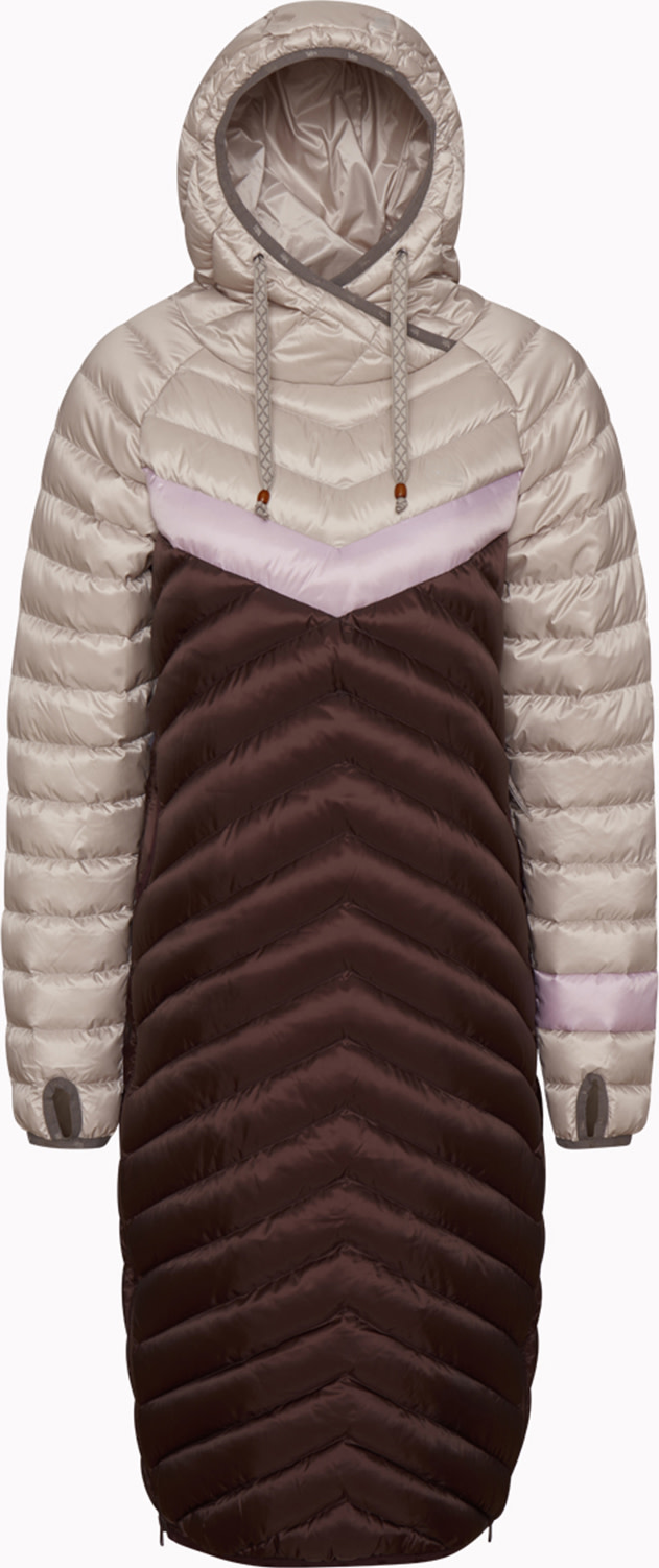 Varg Unisex Sarek Long Downhood Chocolat And Silver Grey