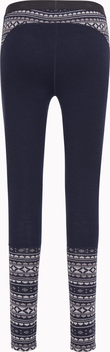 Varg Women's Blanktjärn Merino Wool Pant Blueberry Blue With Glacier Varg