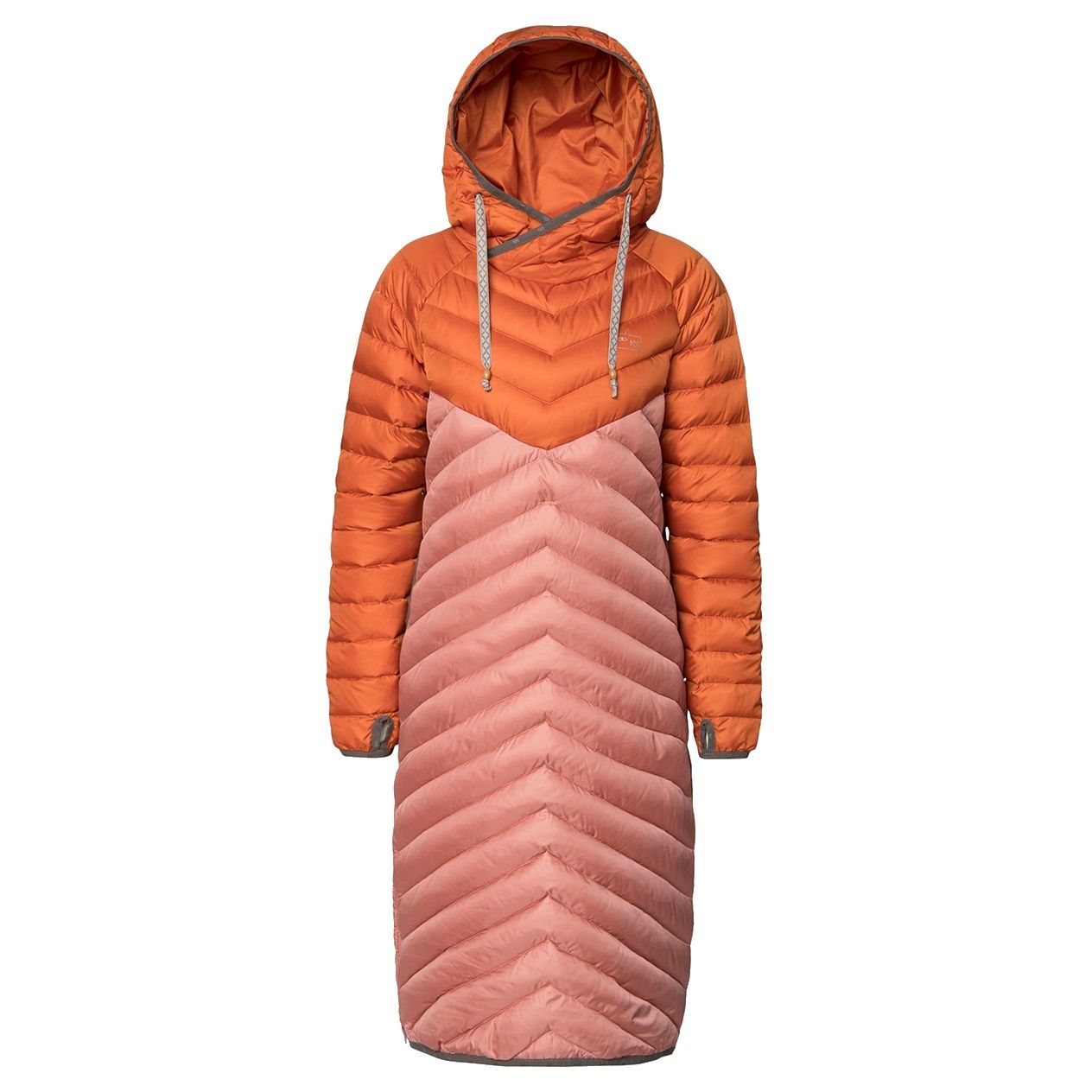 Varg Unisex Sarek Long Downhood Retro Orange/Pawn Pink