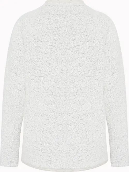 Varg Women's Styrsö Wool Zip Jersey Off White Varg