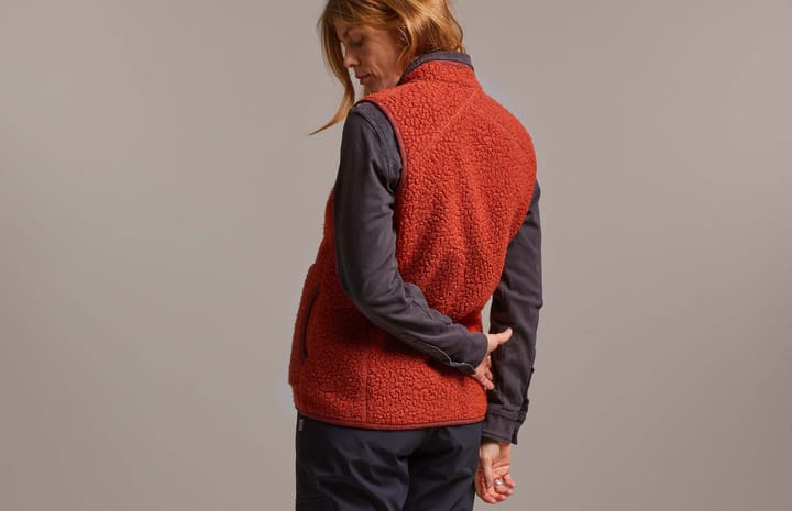 Varg Women's Vargön Wool Vest Retro Orange Varg