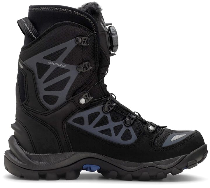 Viking Footwear Unisex Constrictor III High Waterproof Boa Black/Silver Viking Footwear