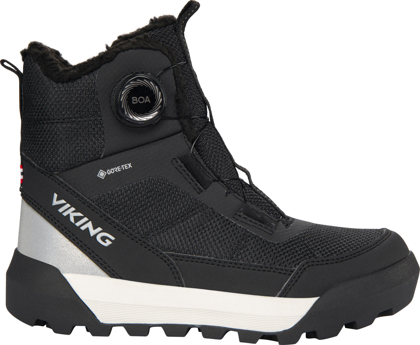 Viking Footwear Junior Expower Warm GORE-TEX Boa Black