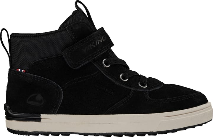 Viking Juniors' Samuel Mid Waterproof Black Viking Footwear