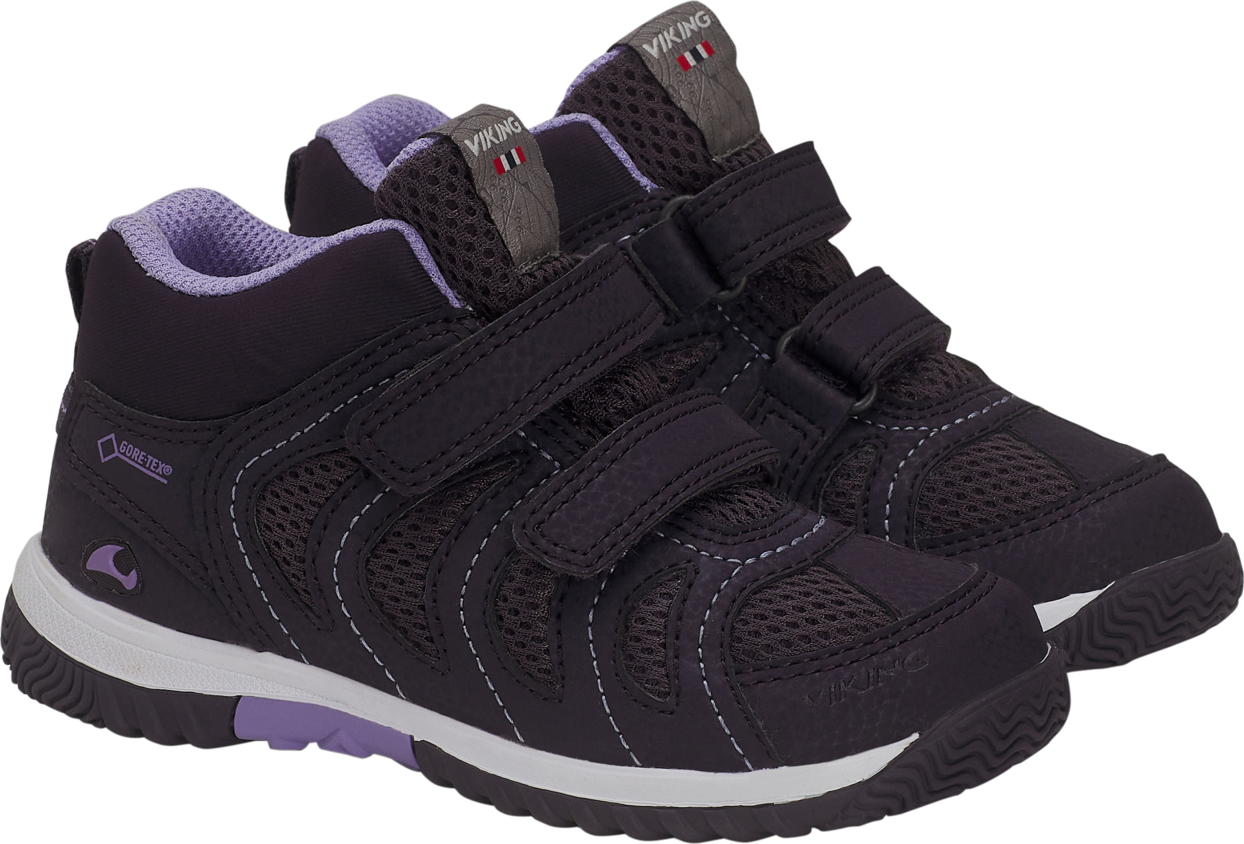 Viking Footwear Kids’ Cascade Mid III GORE-TEX Mid Grey/Violet