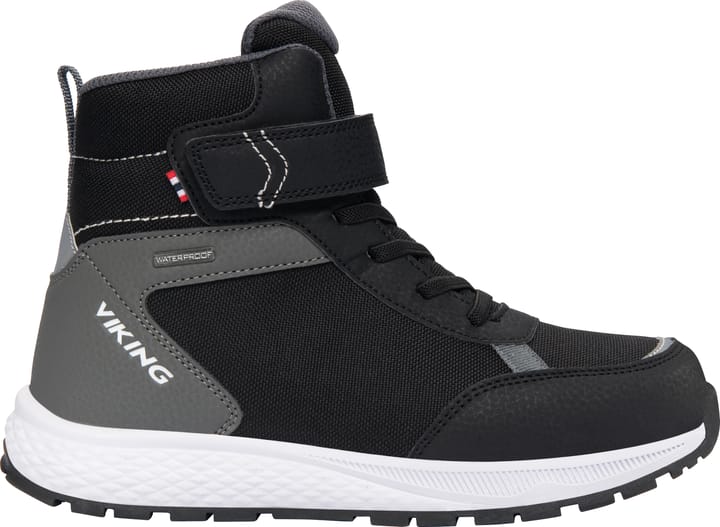 Viking Footwear Kids' Equip Sneaker Waterproof Insulated Black/Grey Viking Footwear