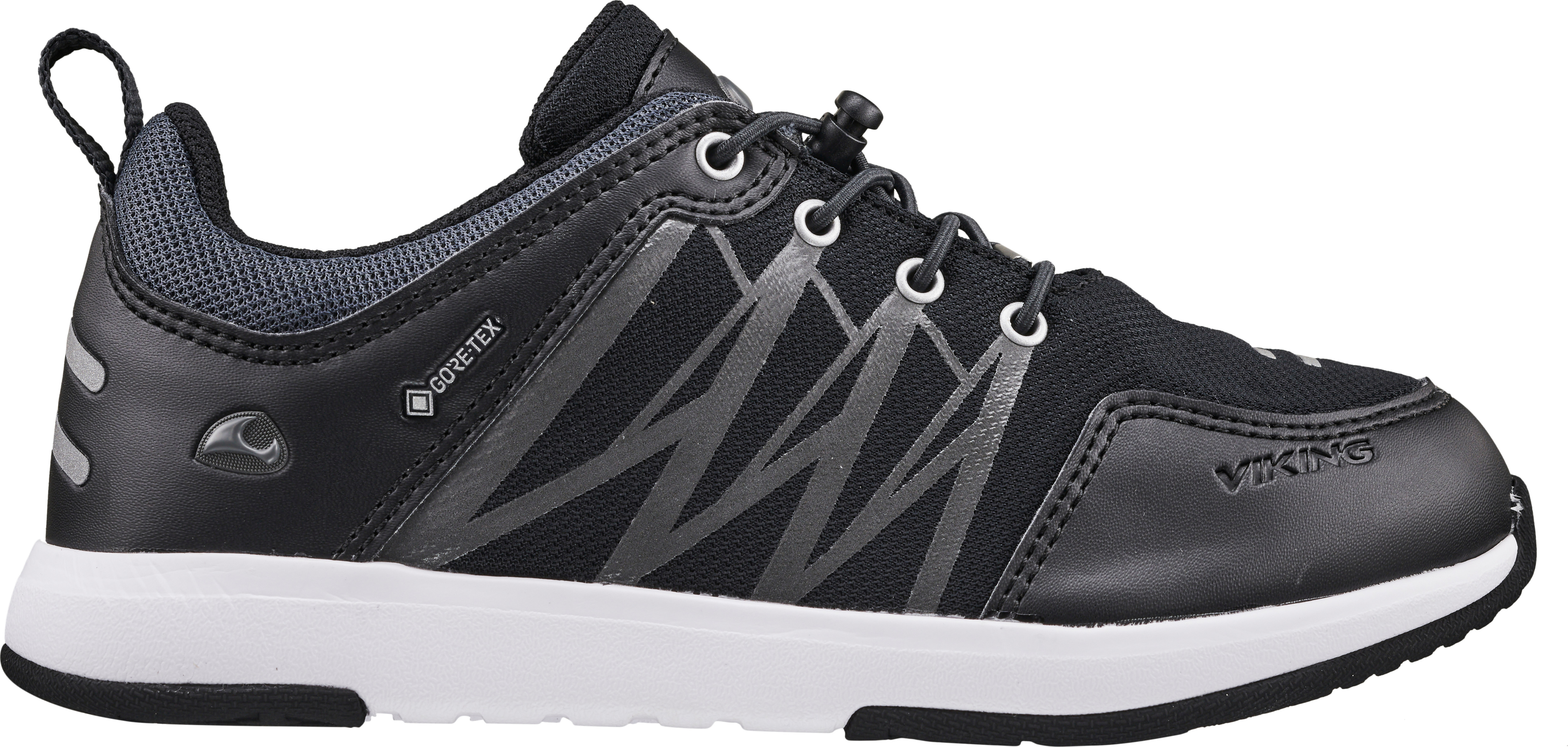 Viking Footwear Kids’ Oppsal Low Gore-Tex R Black/Charcoal