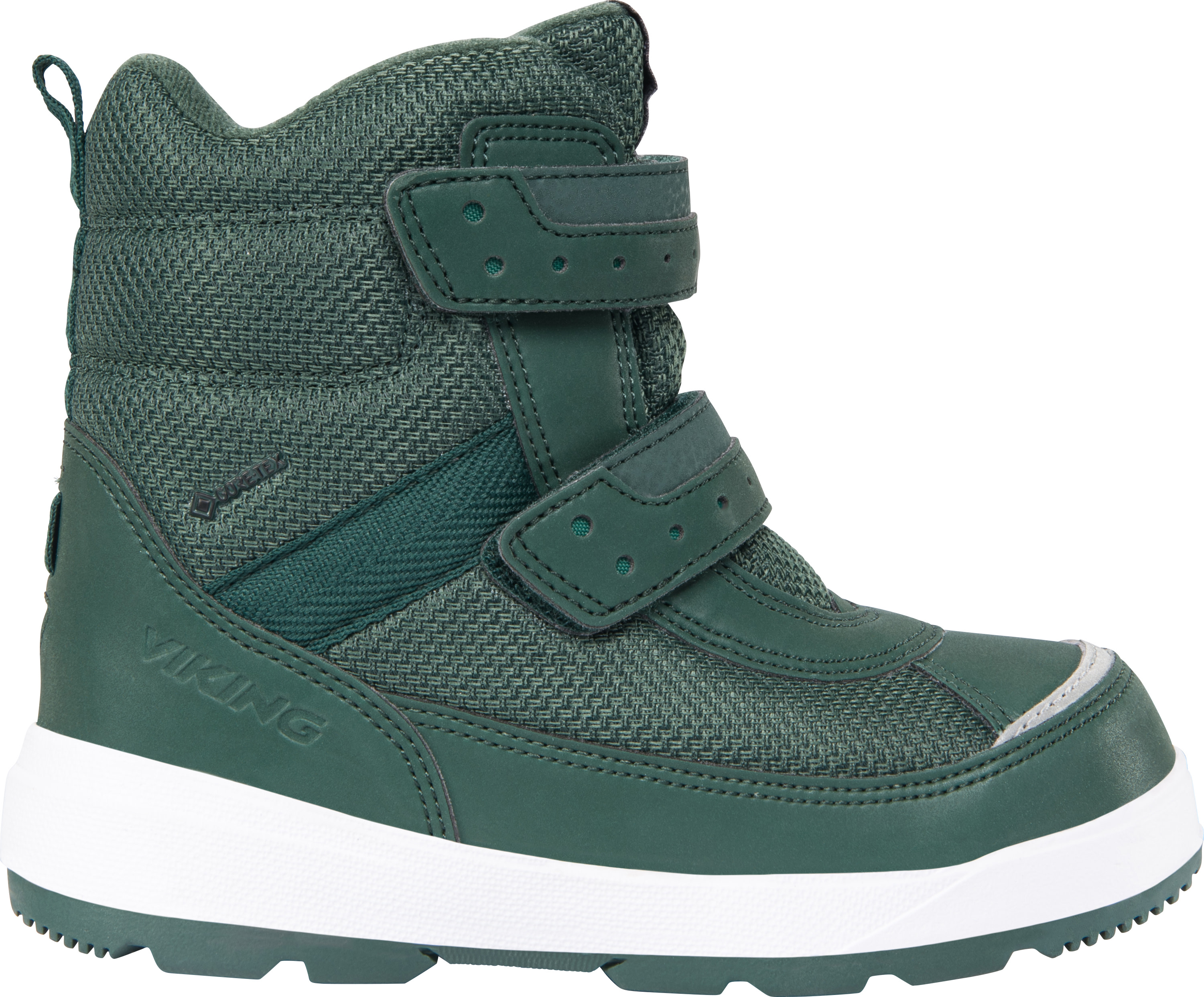 Viking Footwear Kids’ Play Reflex Warm GORE-TEX Dark Green/Green