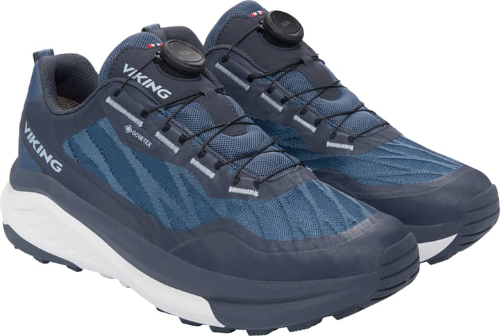 Viking Footwear Men's Anaconda Hike Low GORE-TEX Boa Blue Viking Footwear