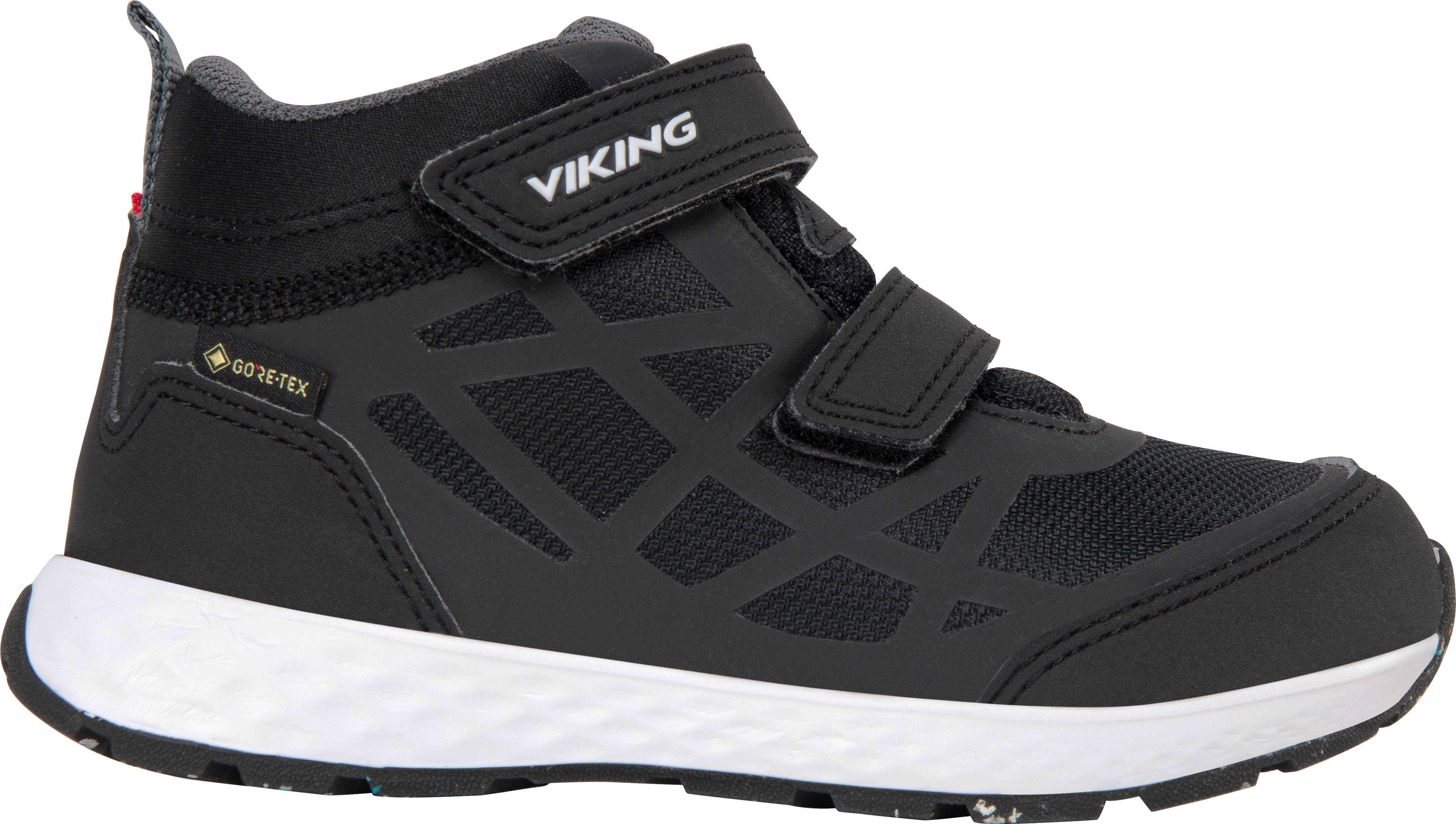 Viking Footwear Kids’ Veme Reflex Mid GORE-TEX Black