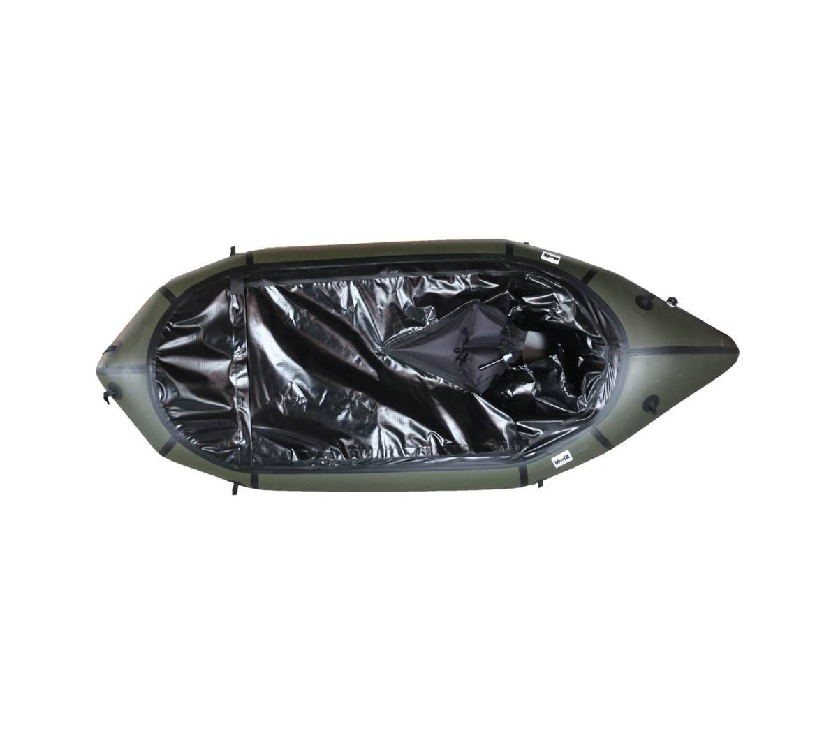 Mode Packraft Rock Solid Grønn 250cm