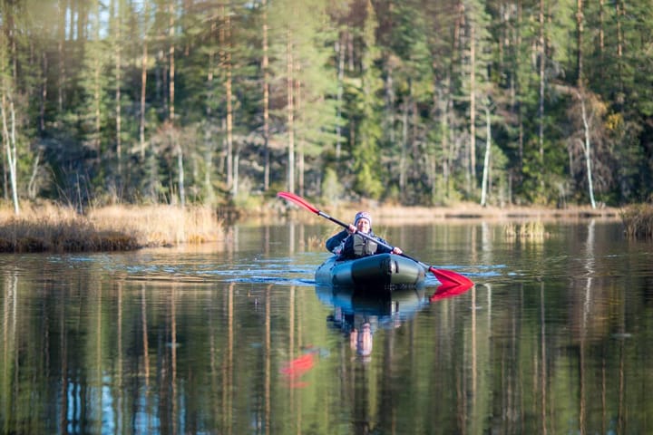 Mode Packraft Solid Grønn 250cm