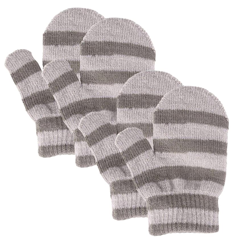 Lindberg Kids' Fjugesta Magic Mitten 2-Pack Walnut