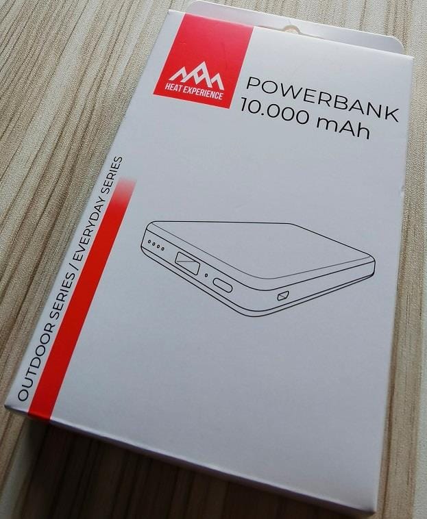 Heat Experience 10,000mah Powerbank Usba-Usbc Black Heat Experience