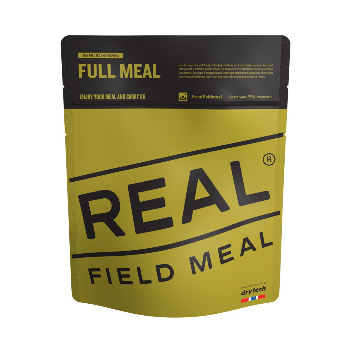 Real Turmat Full Meal - 700 Kcal - Kremet Pasta Med Svinekjøtt Og Urter