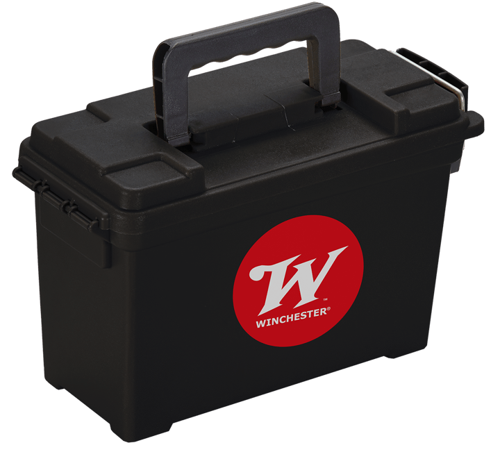 Winchester Winchester Ammo Case Waterproof Black To Vanntette Ammunisjonsbokser Winchester