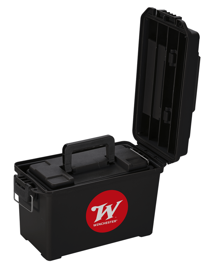 Winchester Winchester Ammo Case Waterproof Black To Vanntette Ammunisjonsbokser Winchester