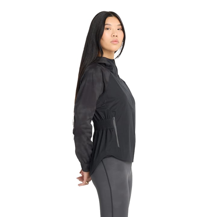 New Balance Women's Reflective Woven Jacket Blacktop New Balance