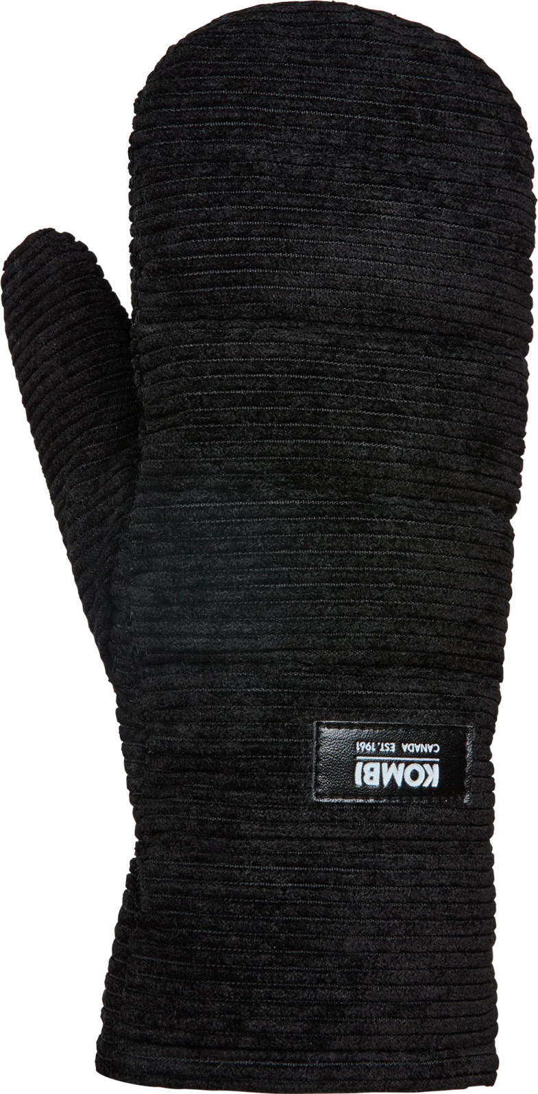 Kombi Women’s Corduroy Mittens Black