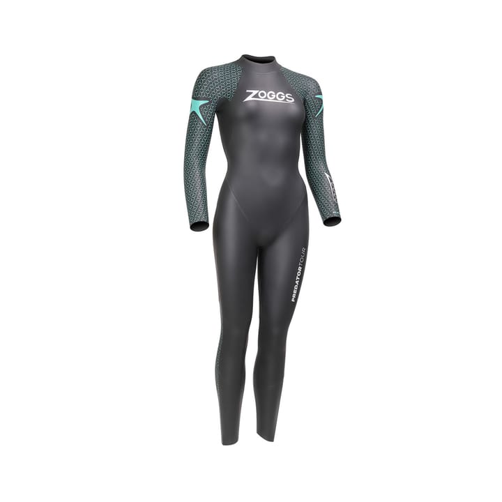 Zoggs Women's Preadator Tour FS Triathlon Wetsuit  Black/Blue Zoggs