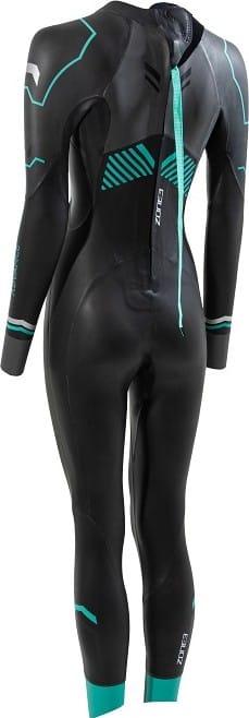 Zone3 Women's Advance Wetsuit Black/Blue Zone3