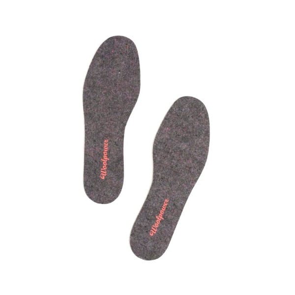 Woolpower Felt Insoles Recycled Grey Woolpower