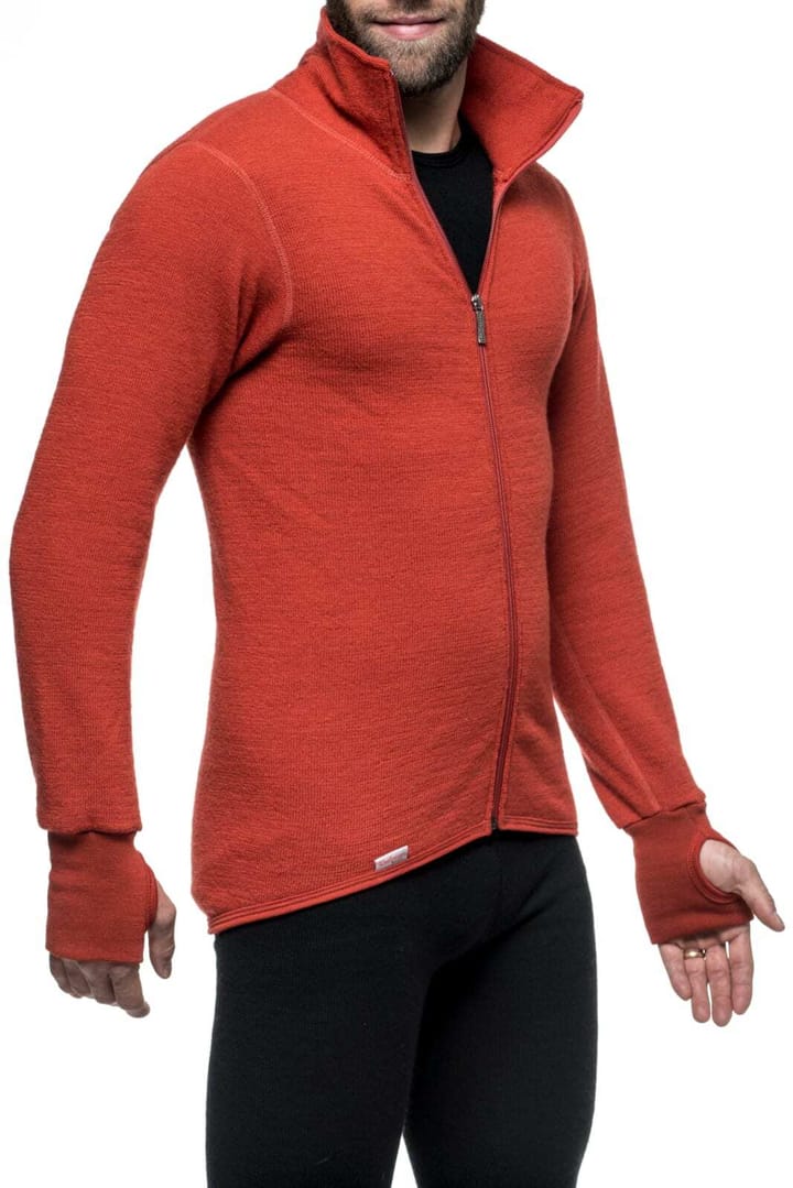 Woolpower Full Zip Jacket 400 Autumn Red Woolpower