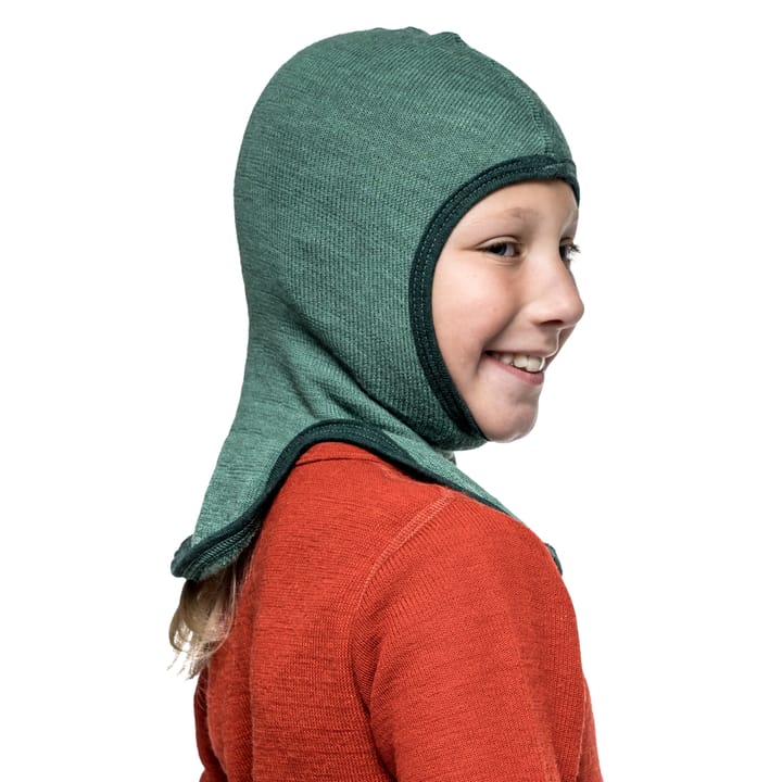 Woolpower Kids' Balaclava 200 Lake Green Woolpower