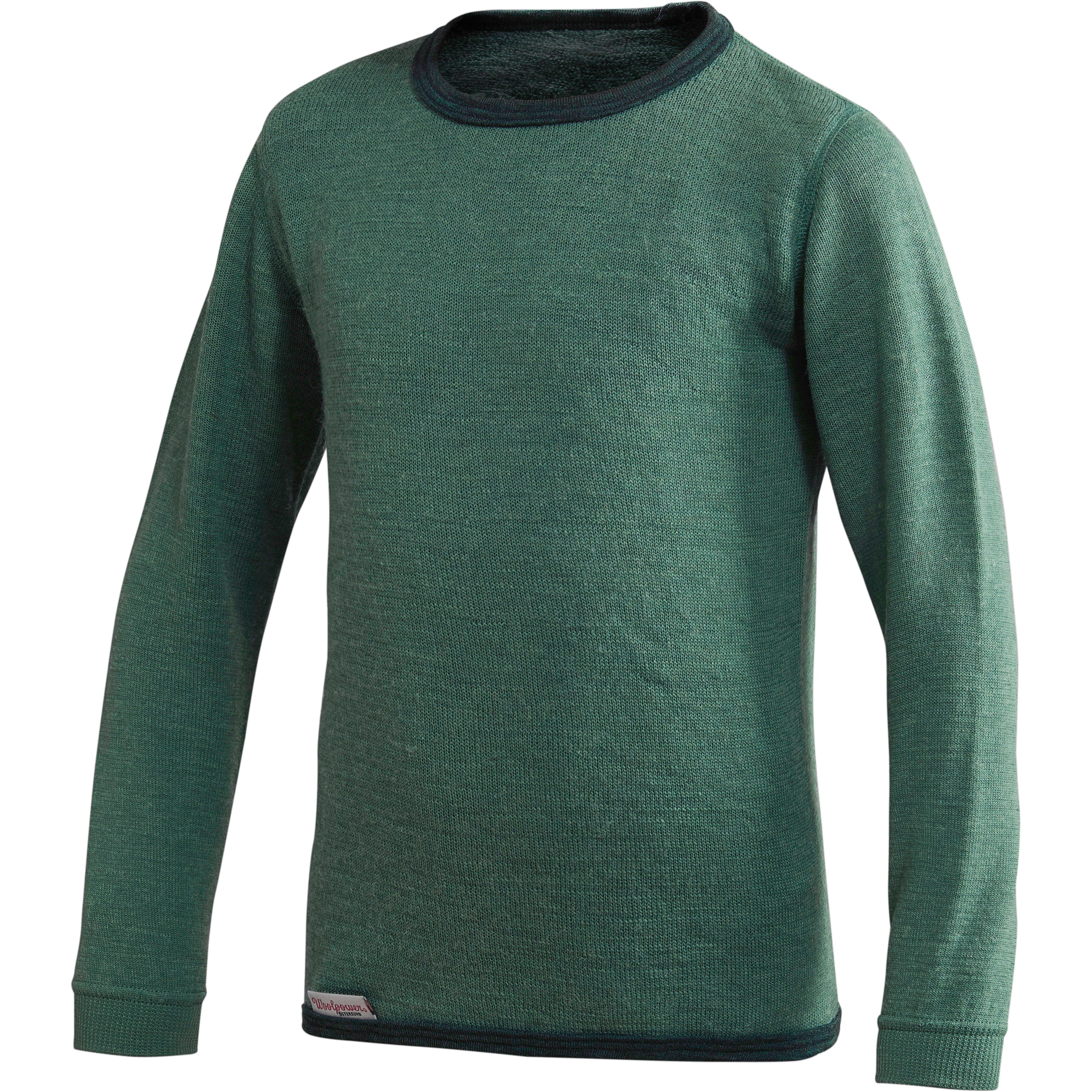 Woolpower Kids’ Crewneck 200 Lake Green