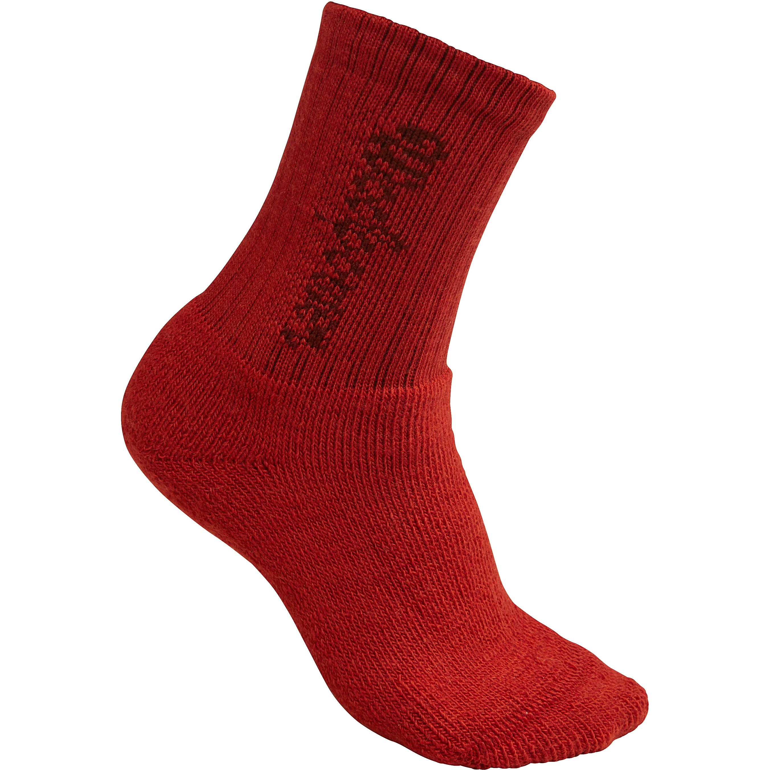 Woolpower Kids’ Socks Logo 400 Autumn Red