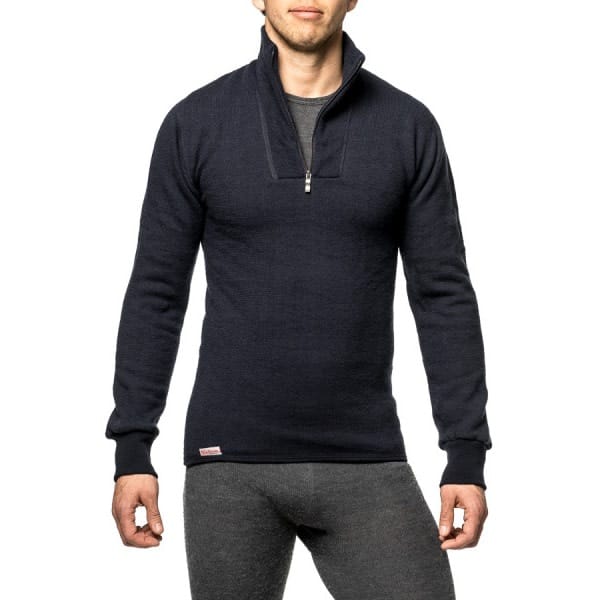 Woolpower Zip Turtleneck 400 Dark Navy Woolpower