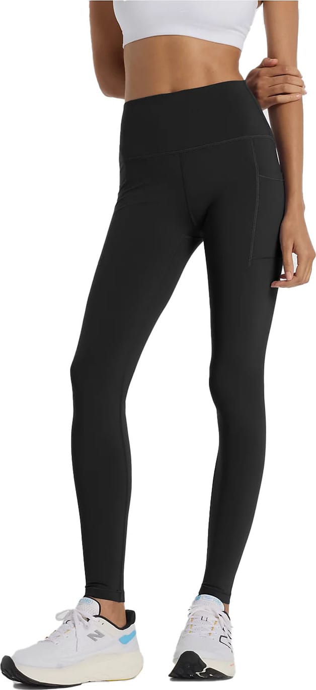 New Balance Women's NB Sleek Pocket High Rise Legging 27" Black