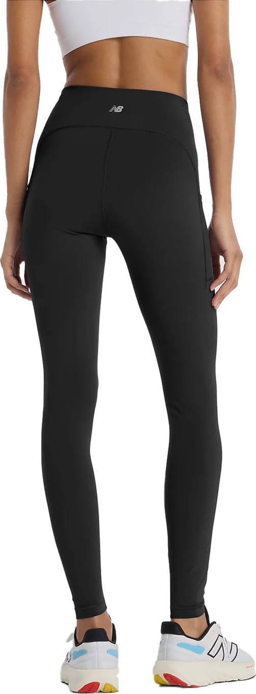 New Balance Women's NB Sleek Pocket High Rise Legging 27" Black New Balance