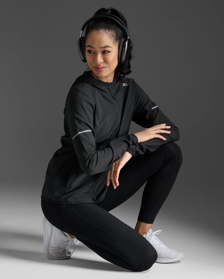 2XU Aero Jacket Black/Silver Reflective 2XU