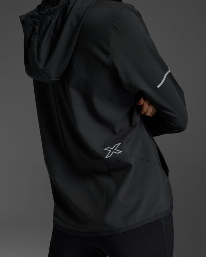 2XU Aero Jacket Black/Silver Reflective 2XU