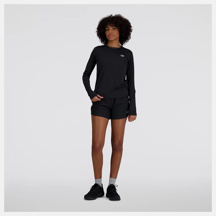 New Balance Athletics Long Sleeve Black Heather New Balance