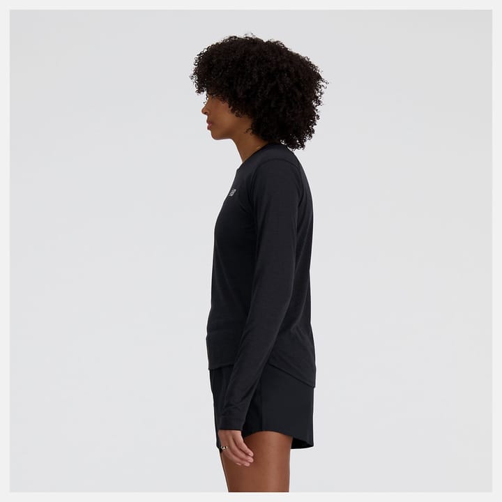 New Balance Athletics Long Sleeve Black Heather