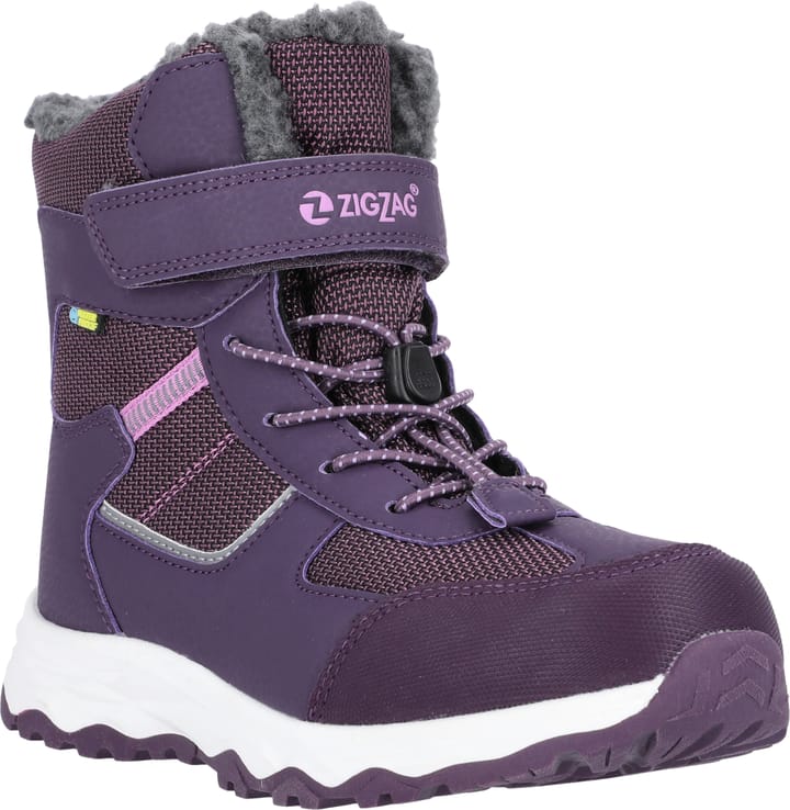 ZigZag Kids' Balful Winterboot Wp Purple Pennant Zig Zag