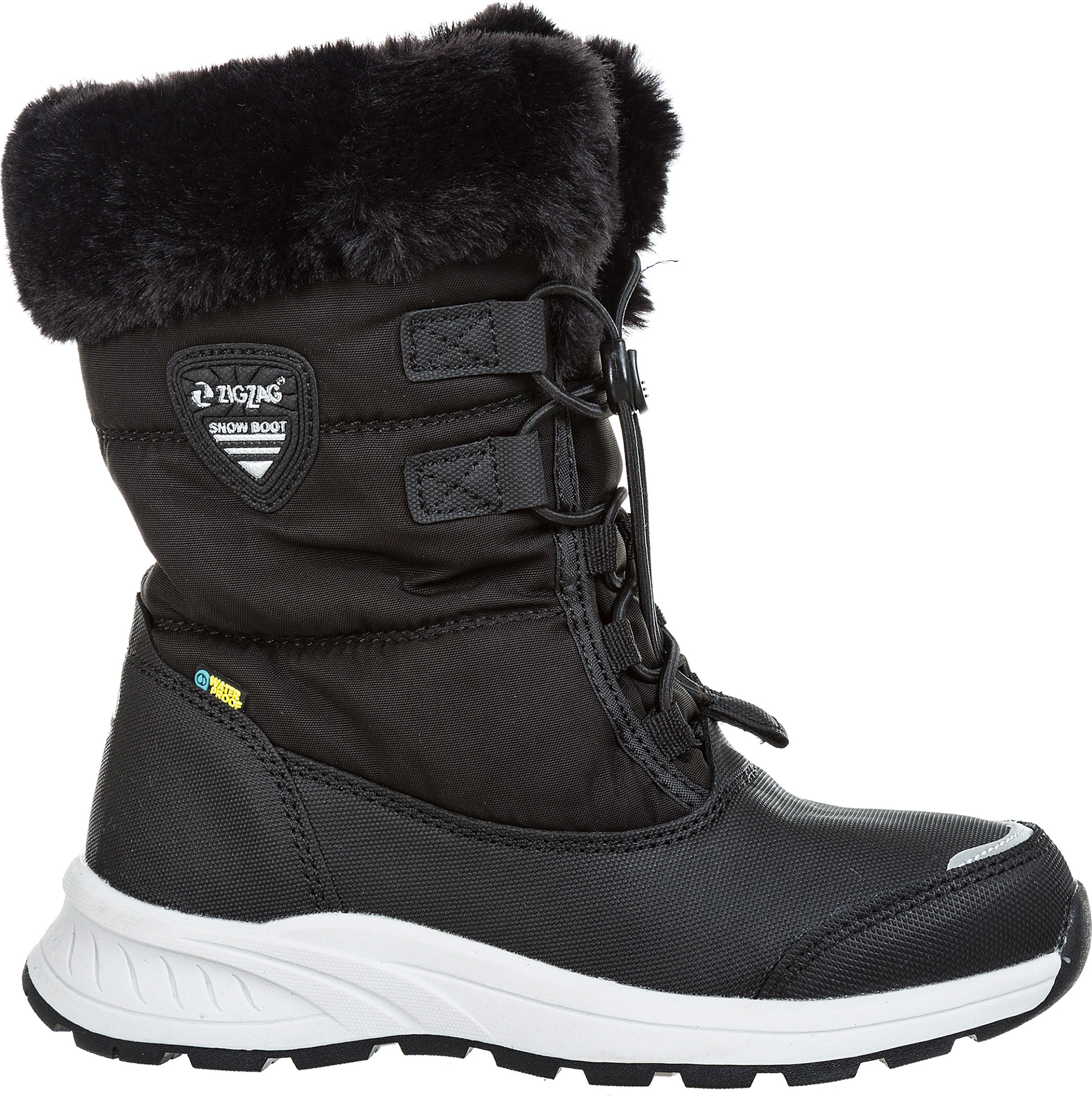 ZigZag Kids’ Wesend Winterboot Waterproof Black