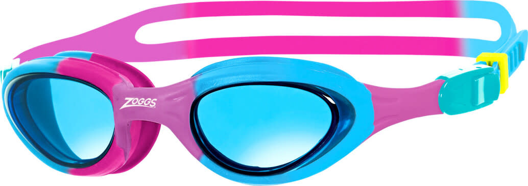 Zoggs Juniors’ Super Seal Goggle Pink/Blue/Tint